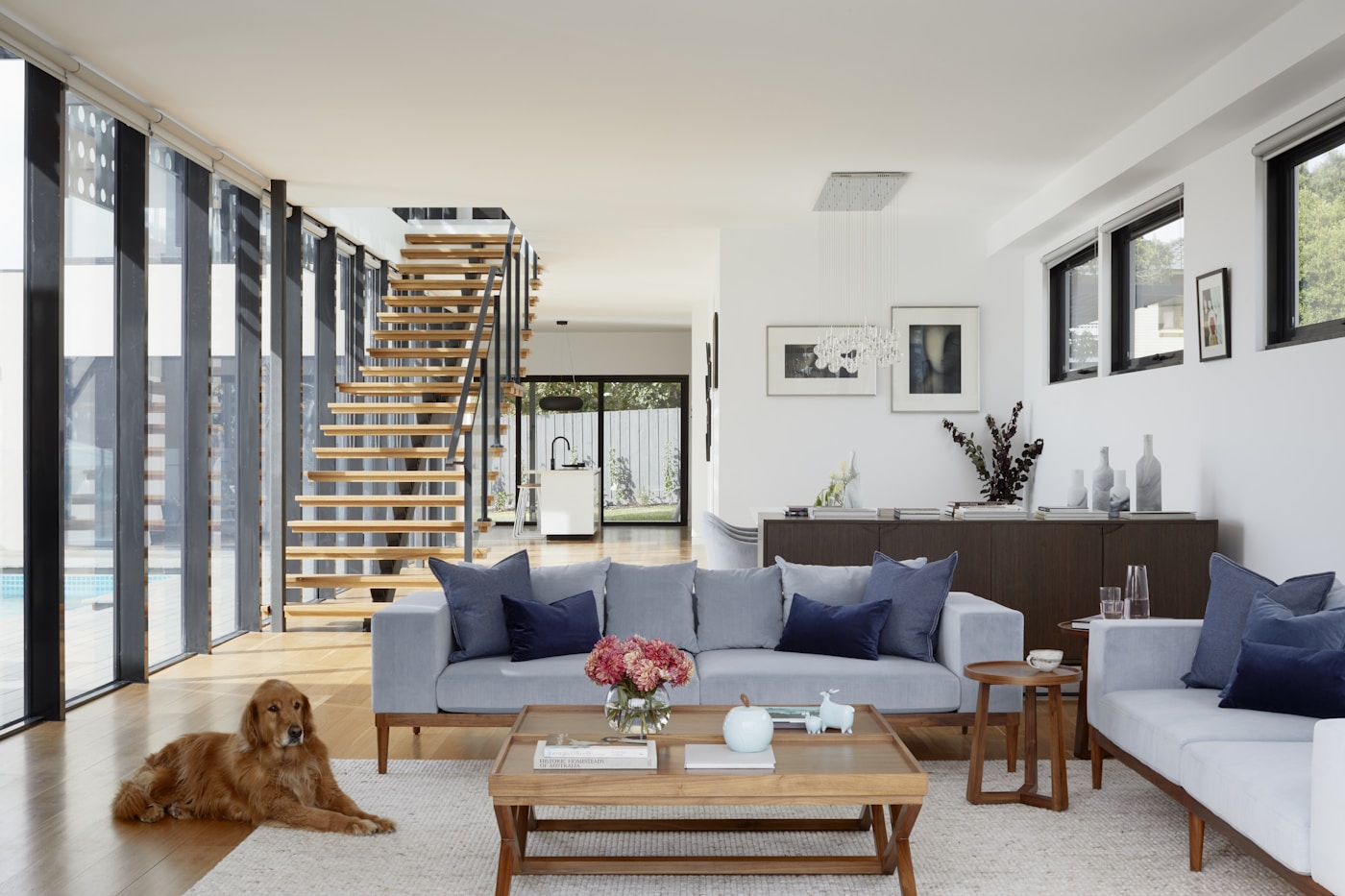 Calm bedroom with warm natural tones, representative image